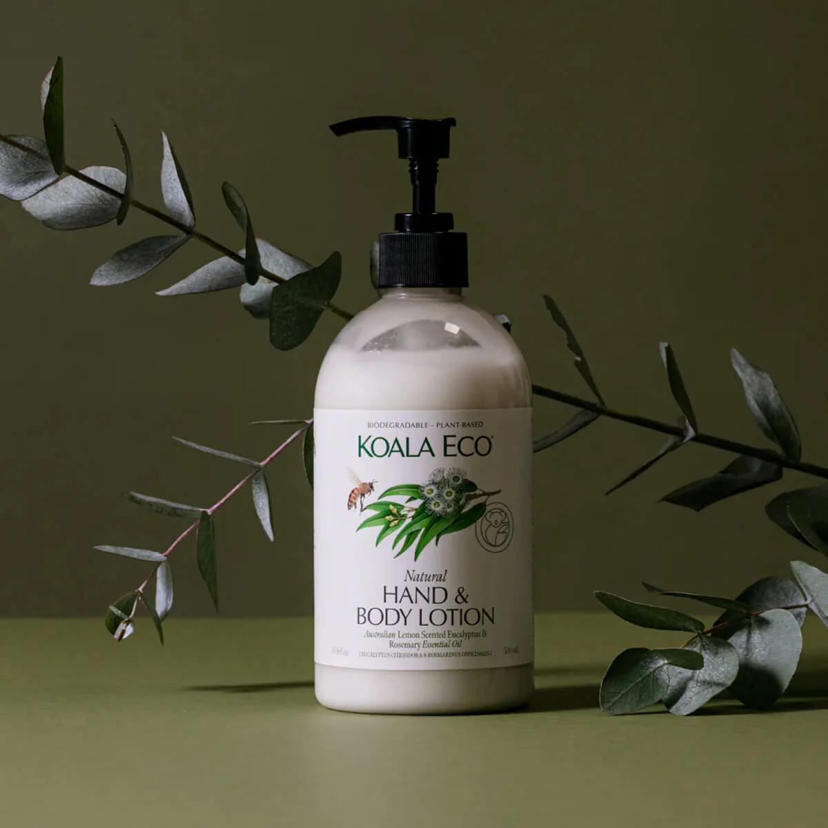 Natural Hand & Body Lotion - Lemon Eucalyptus & Rosemary - Image 2