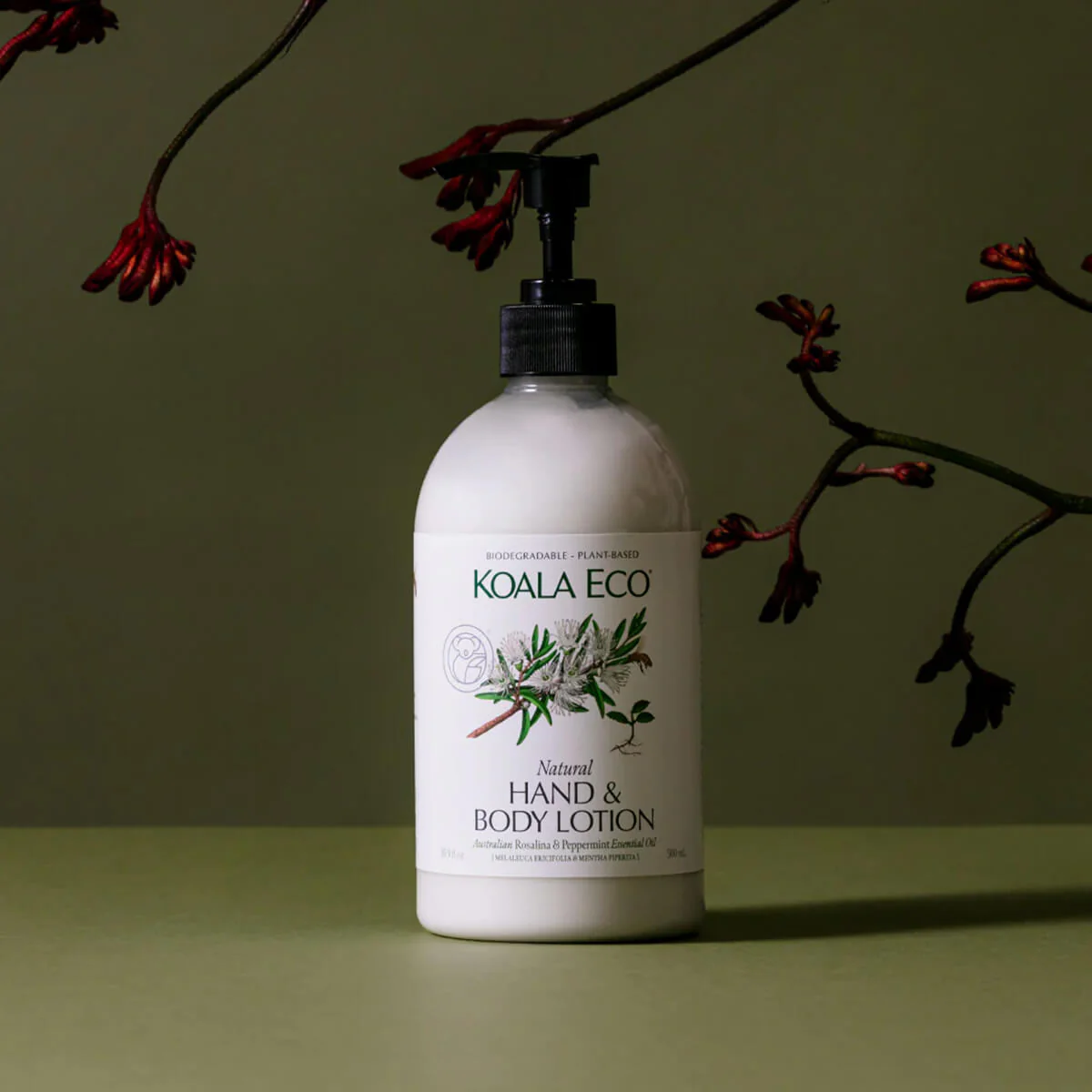 Natural Hand & Body Lotion - Rosalina & Peppermint - Image 2