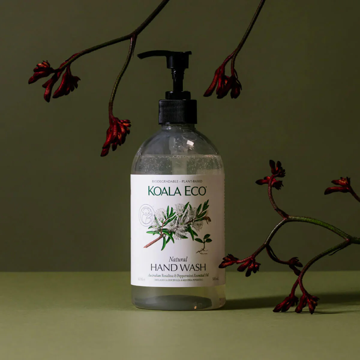 Natural Hand Wash - Rosalina & Peppermint - Image 2