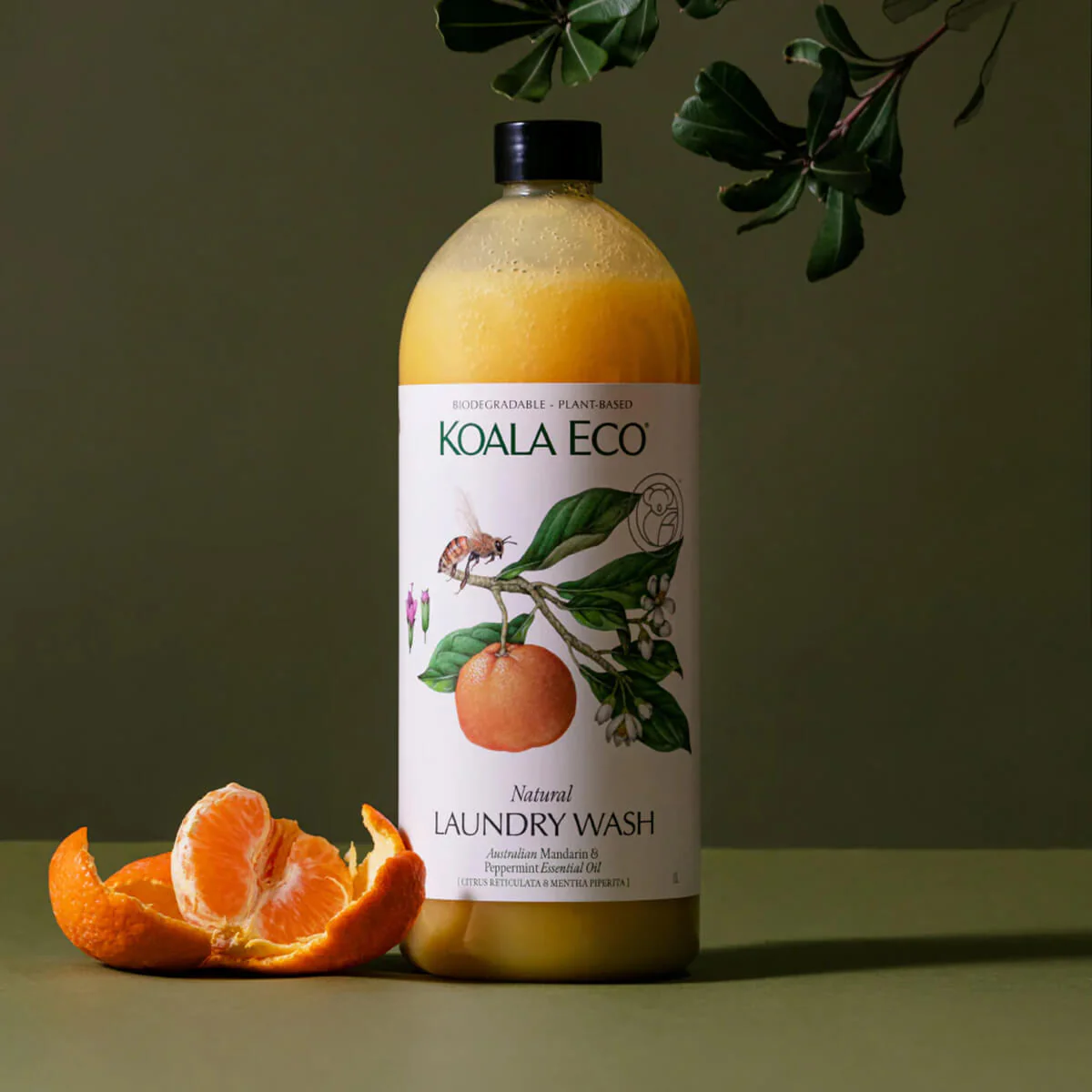 Natural Laundry Wash - Mandarin & Peppermint - Image 2
