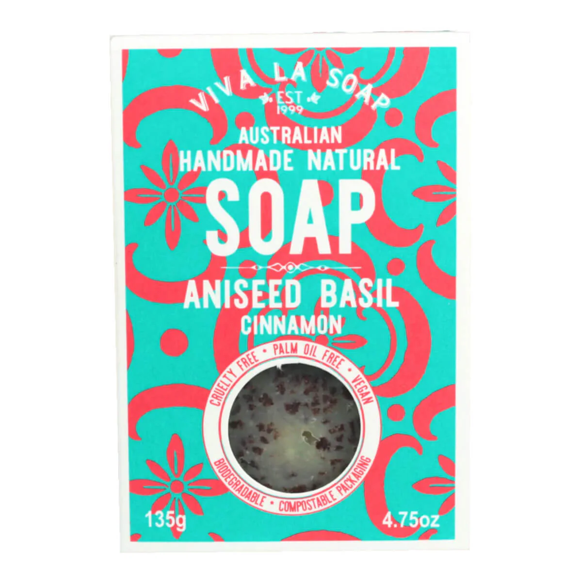 Natural Soap - Aniseed Basil & Cinnamon