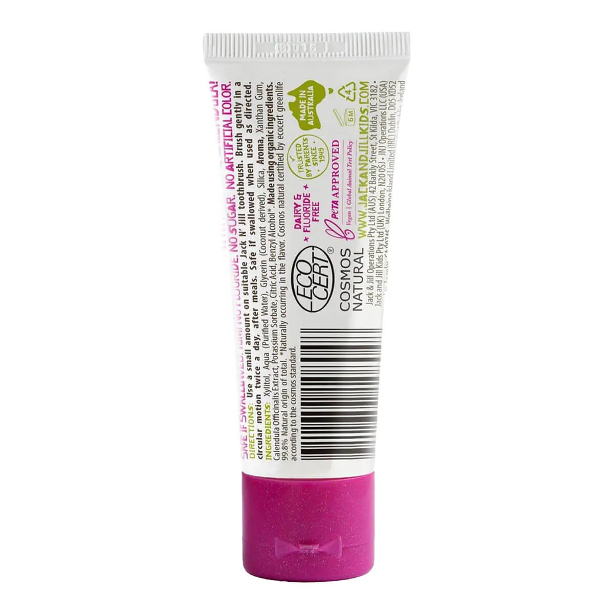 Natural Toothpaste - Berries & Cream - Image 2