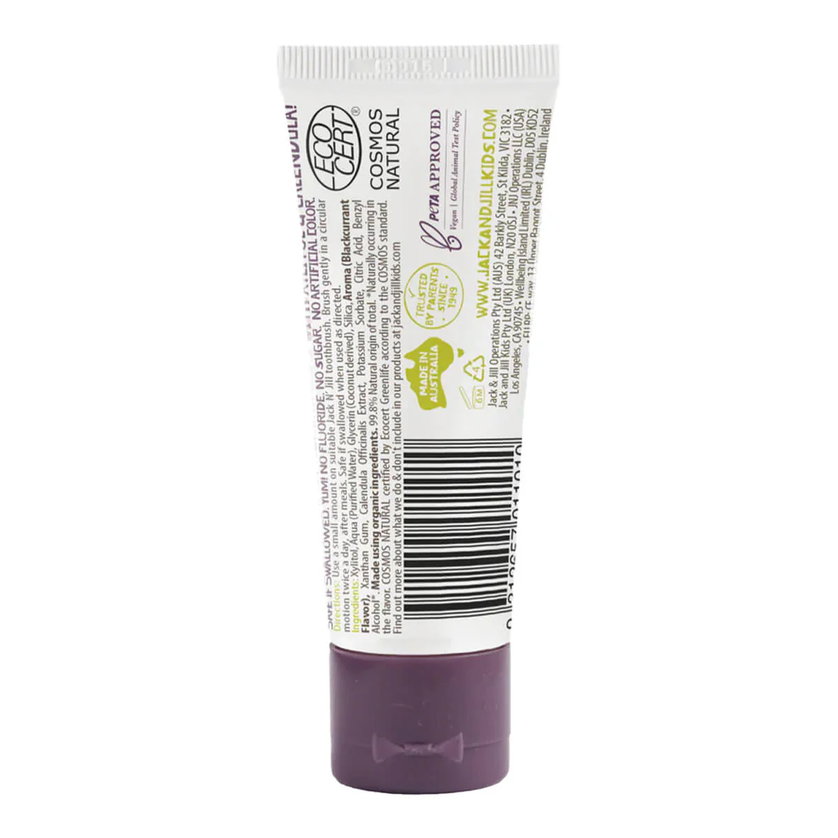 Natural Toothpaste - Blackcurrant - Image 2