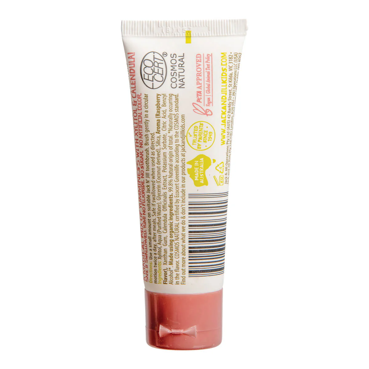 Natural Toothpaste - Raspberry - Image 2