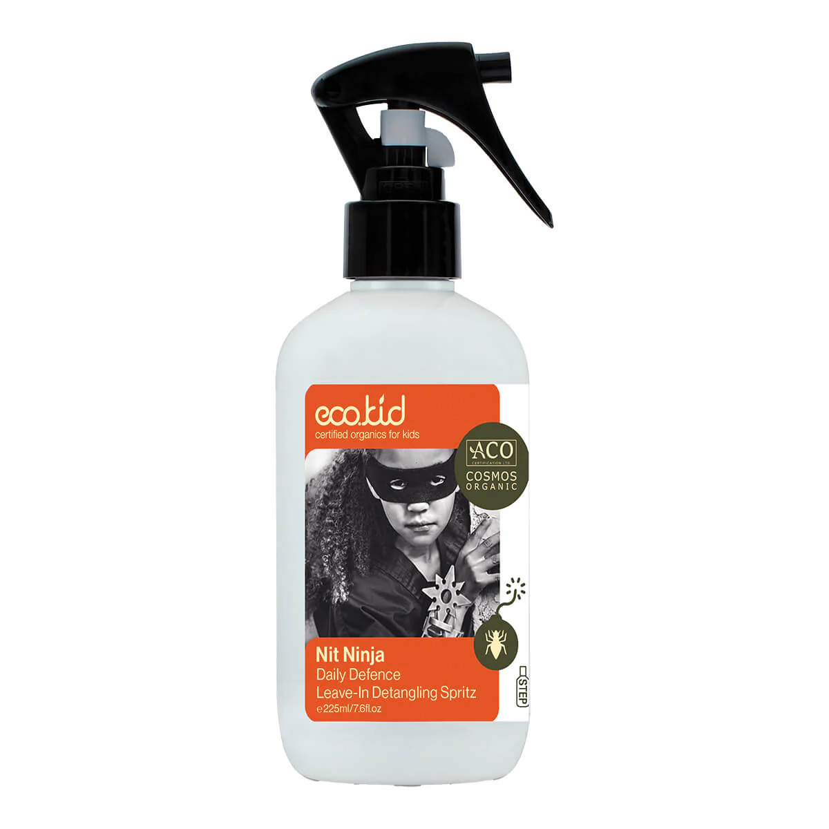 Eco.kid Nit Ninja Daily Defence Leave-In Detangling Spritz