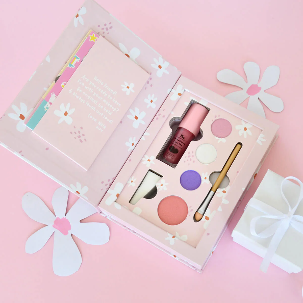 Kids Natural Makeup Palette Kit - Nala Pink - Image 2