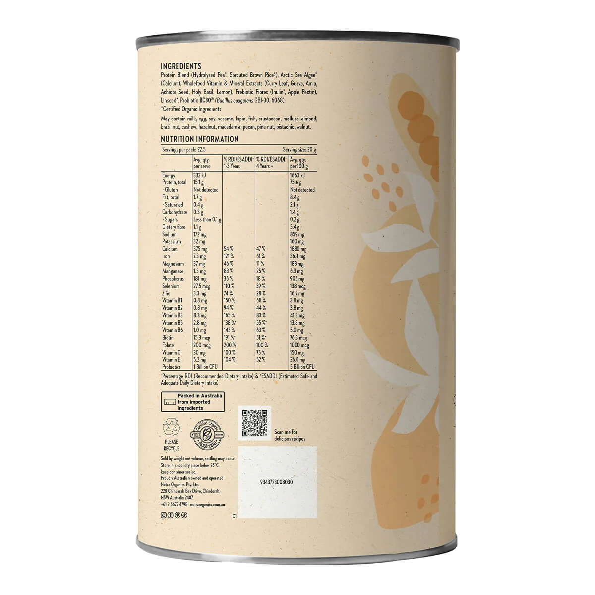 Thriving Family Protein - Unflavoured - Image 3