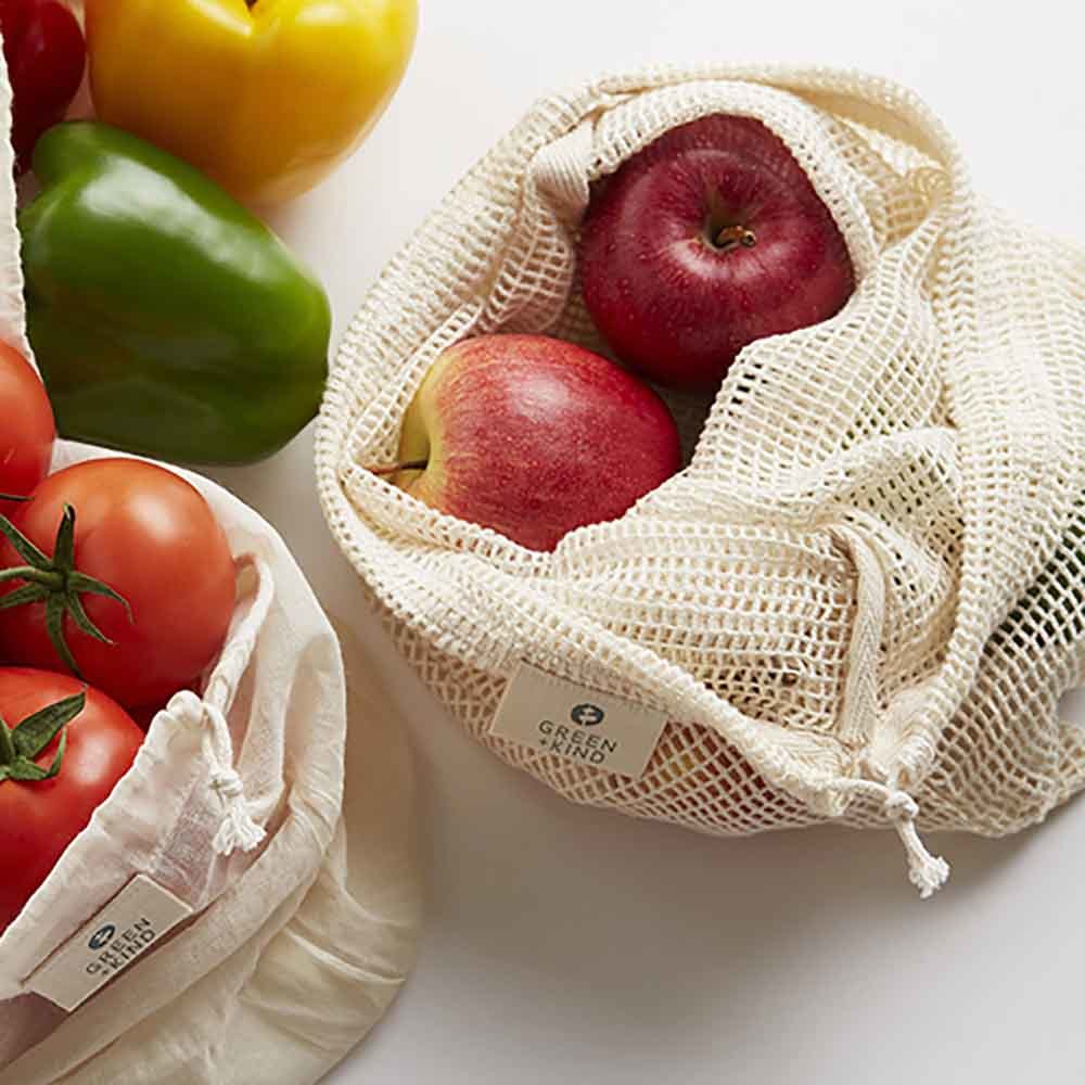 Organic Cotton Produce Bag - Net - Image 2