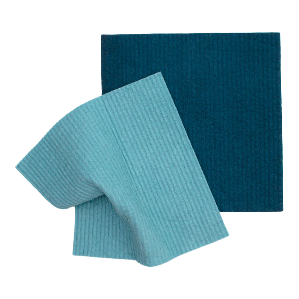 Organic Dyed Compostable Sponge Cloth Set - Marine - Image 2