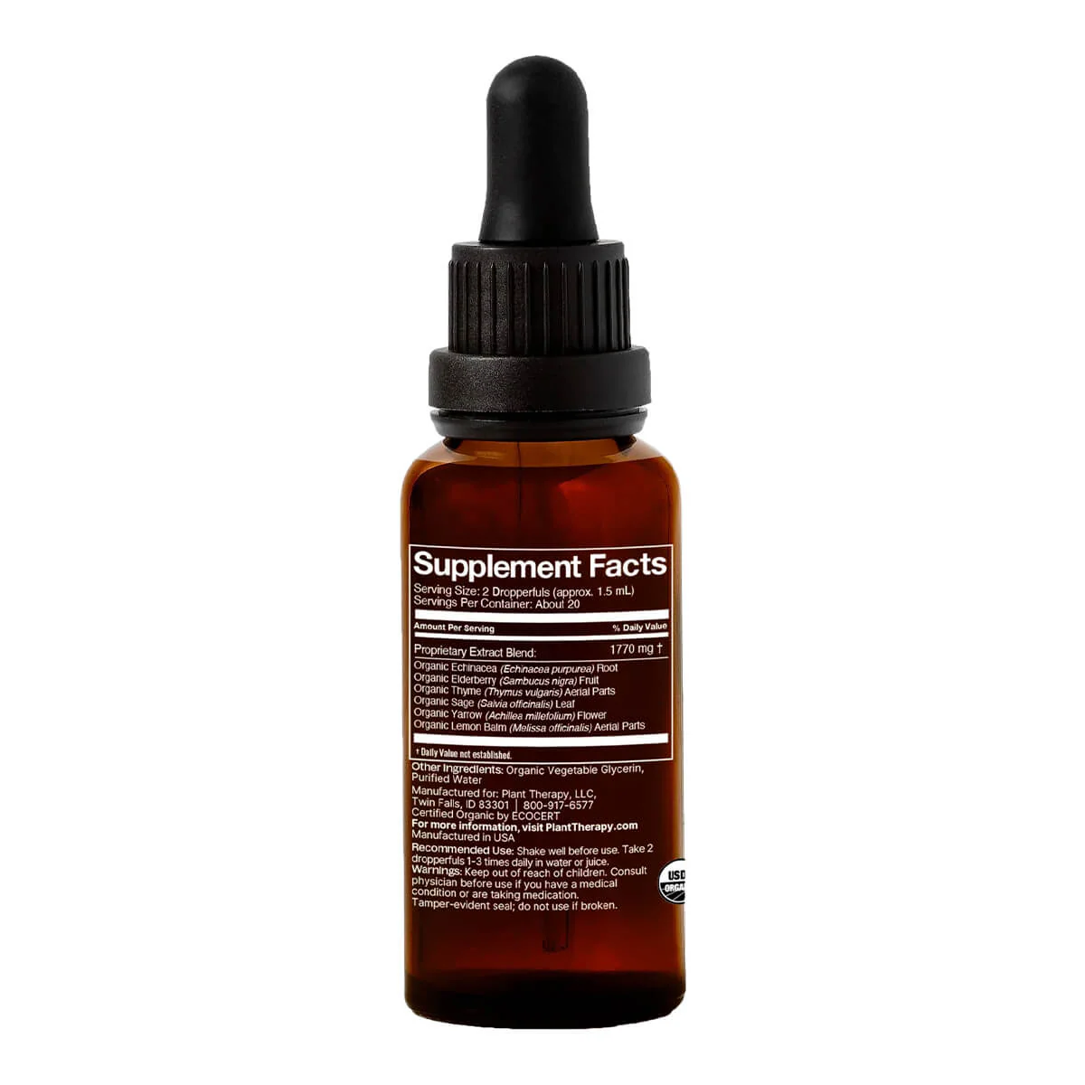 Organic Herbal Tincture - Immunity Boost - Image 2