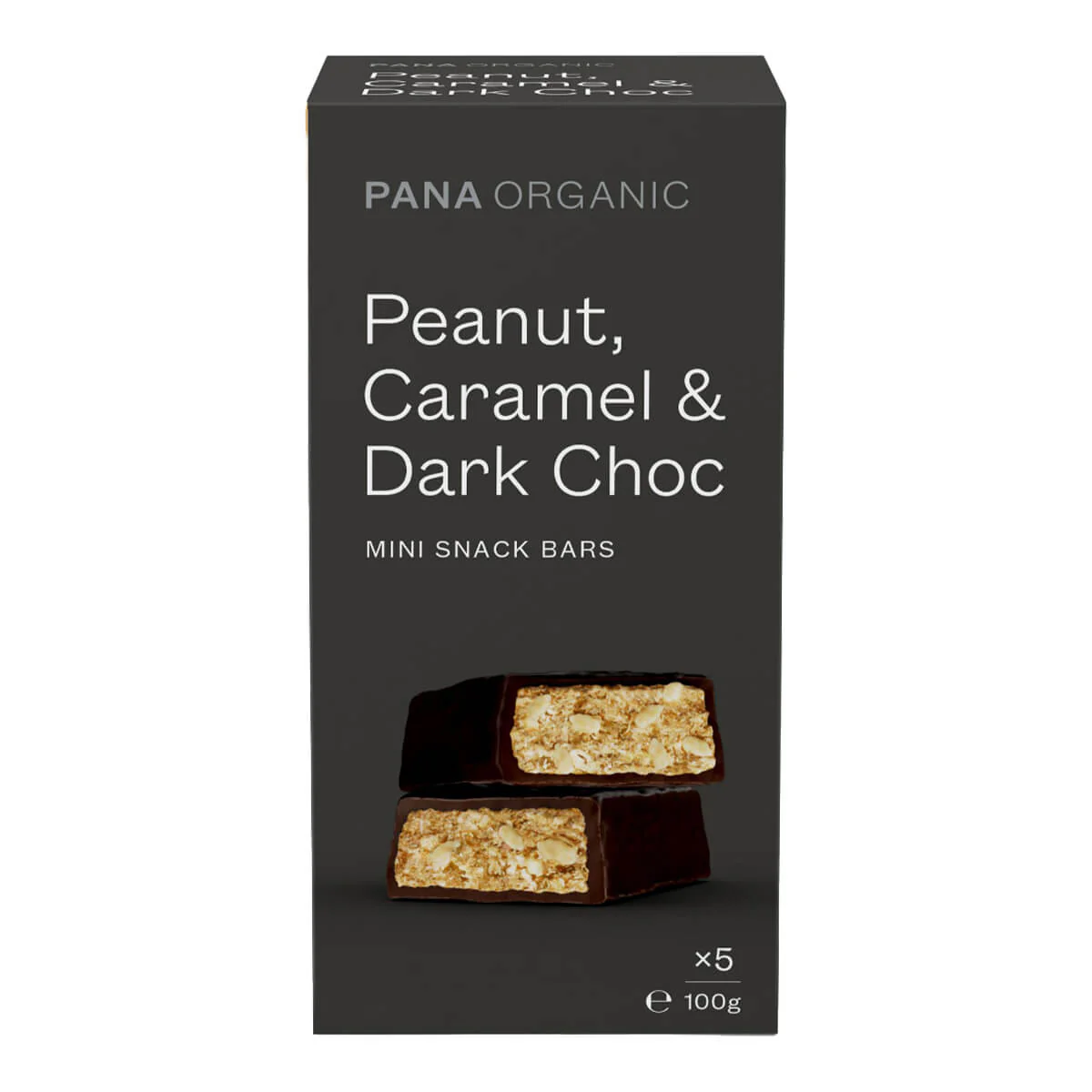 Peanut, Caramel & Dark Choc Snack Bars