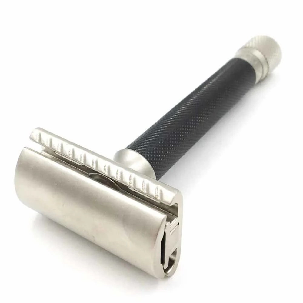 Variant Adjustable Safety Razor - Graphite Handle - Image 2
