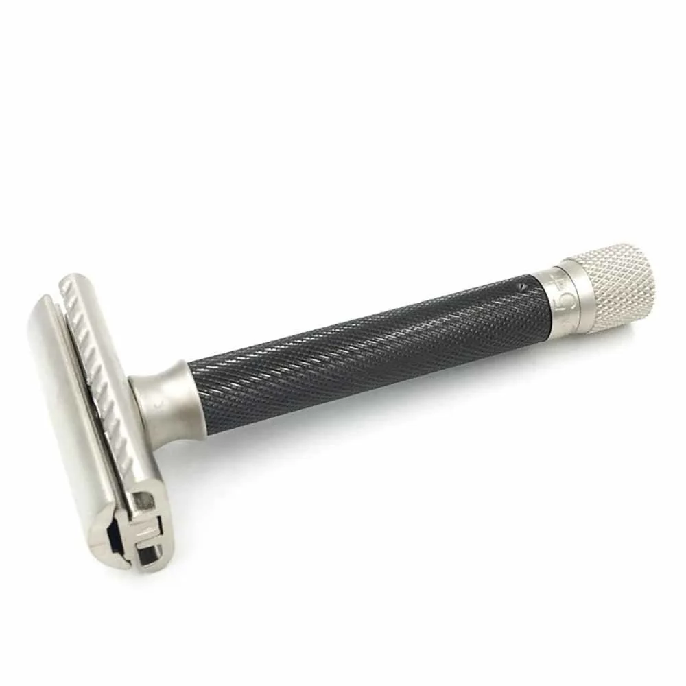 Variant Adjustable Safety Razor - Graphite Handle - Image 3