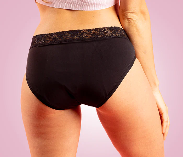 Leakproof Underwear Bikini - Black - Image 3