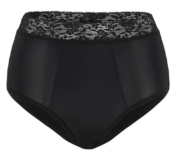 Leakproof Underwear Full Brief - Black - Image 4