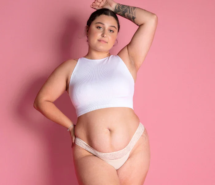 Leakproof Underwear G-String - Beige - Image 2