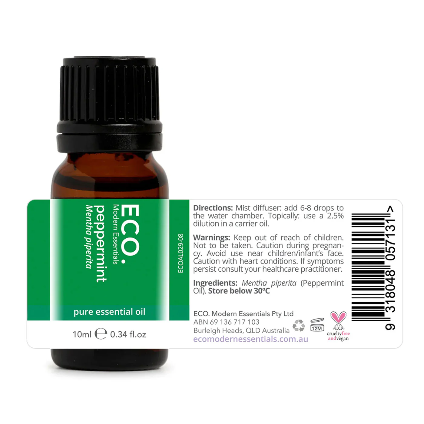 Peppermint Pure Essential Oil - Image 2