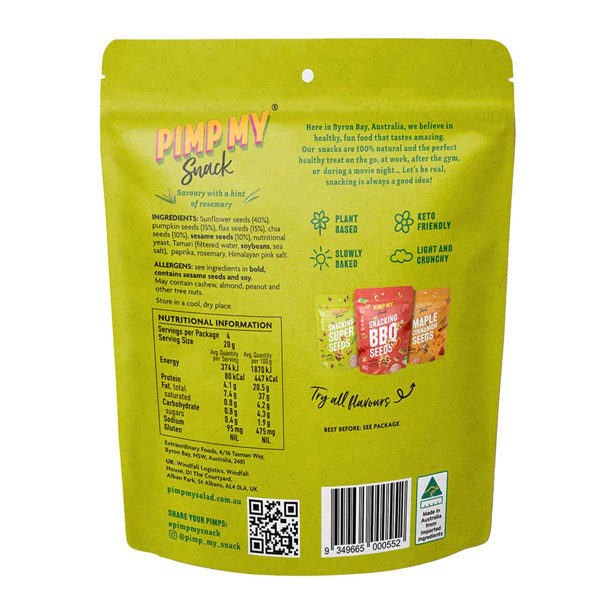 Pimp My Snack - Snacking Super Seeds - Image 2