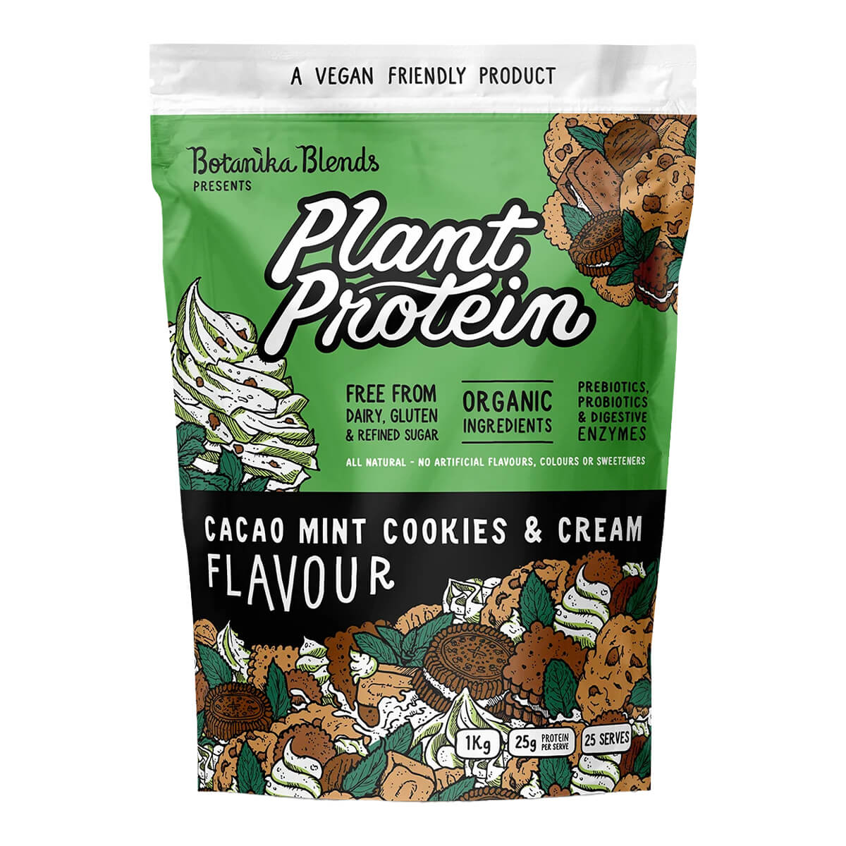 Plant Protein - Cacao Mint Cookies & Cream
