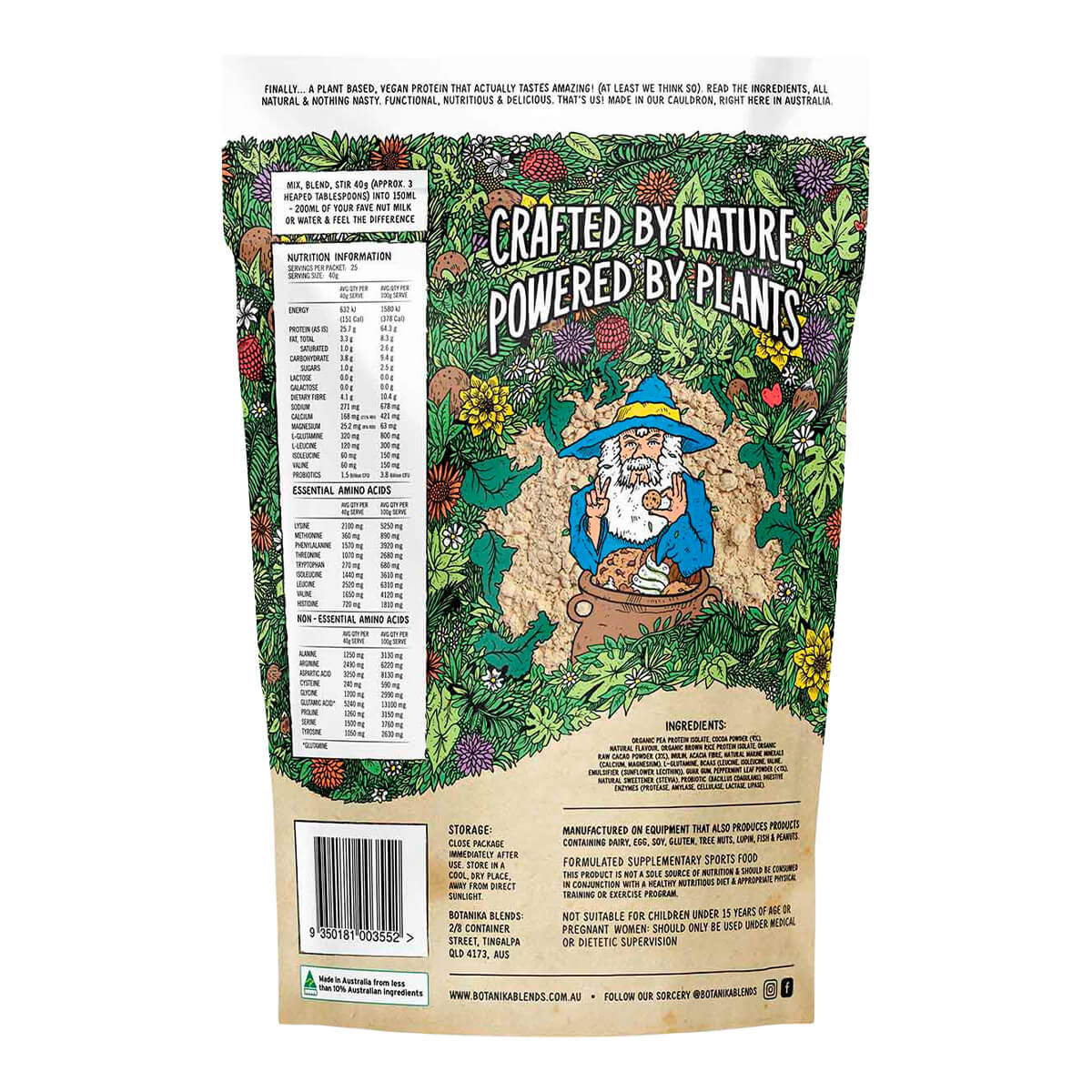 Plant Protein - Cacao Mint Cookies & Cream - Image 2