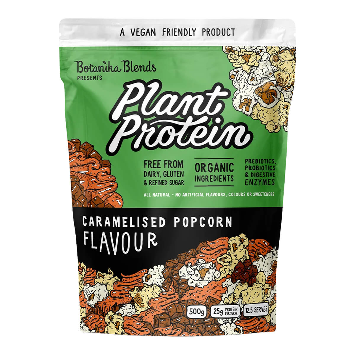 Plant Protein - Caramelised Popcorn