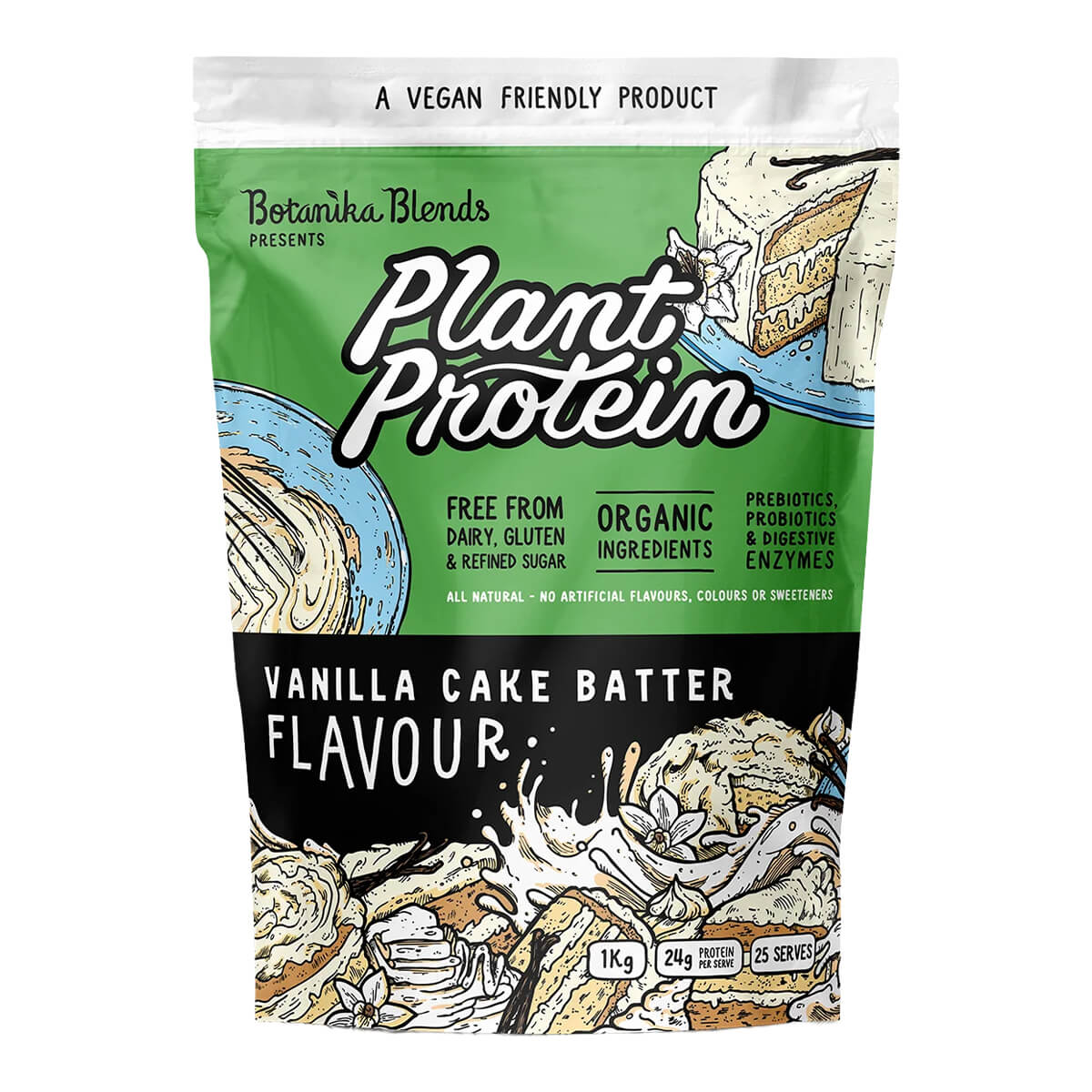 Plant Protein - Vanilla Cake Batter - Image 2