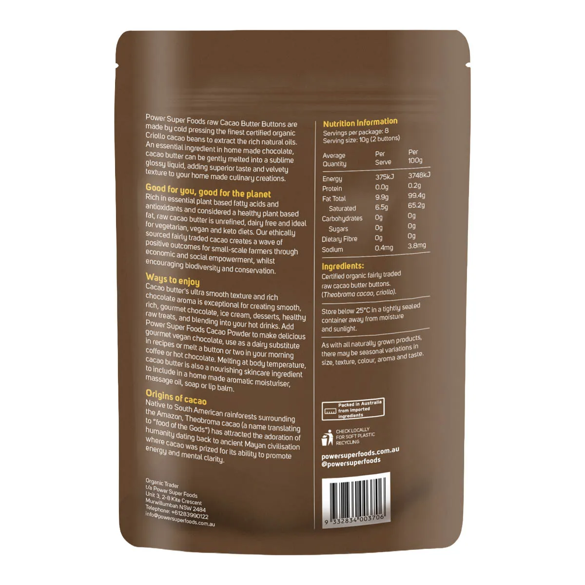 Cacao Butter Buttons - Image 3