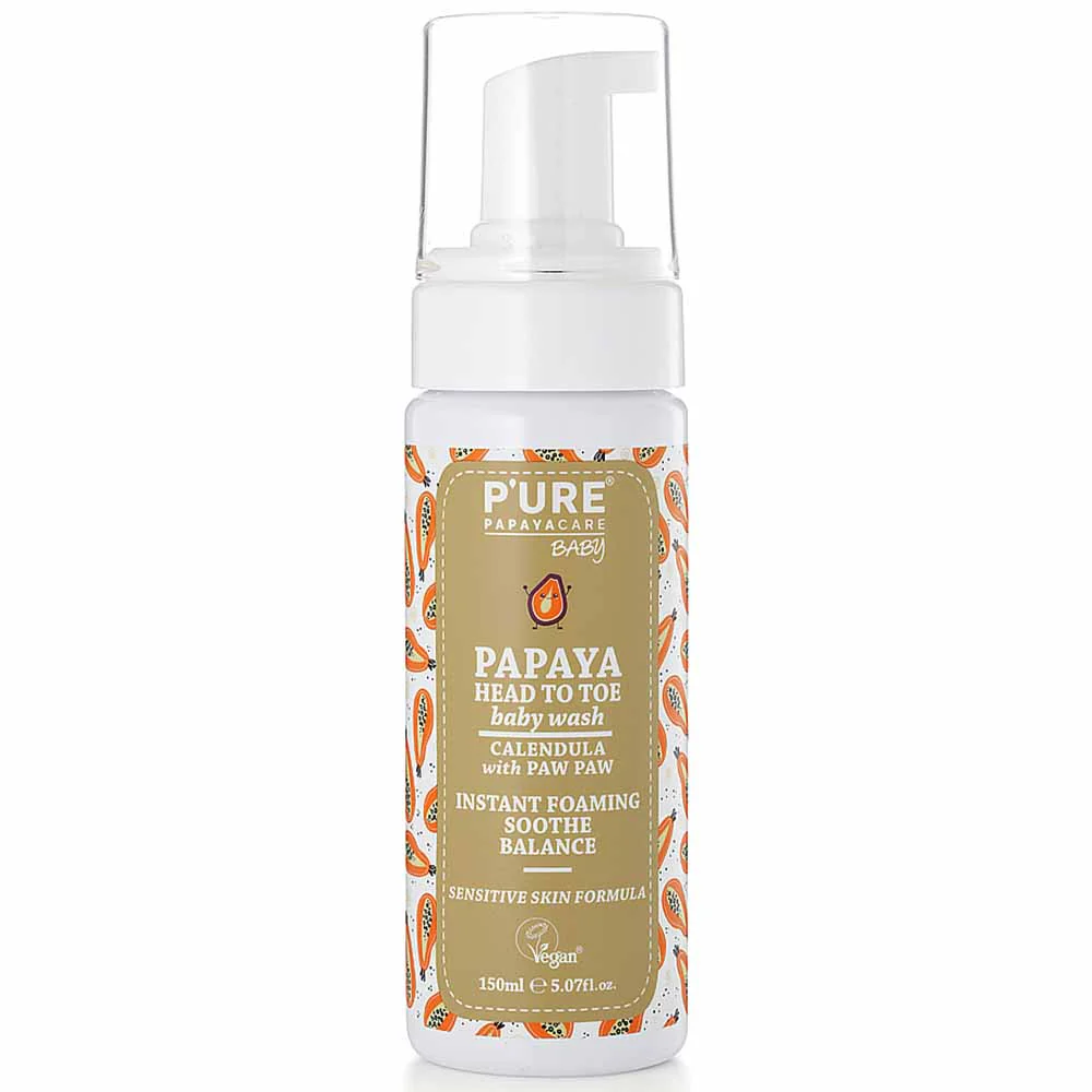 PURE Papaya Baby Head to Toe Wash