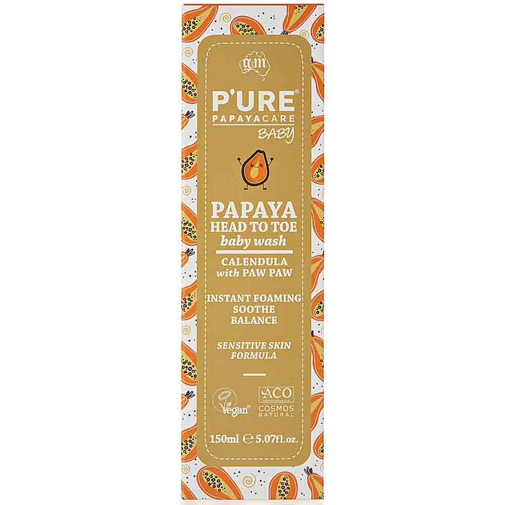 PURE Papaya Baby Head to Toe Wash - Image 3