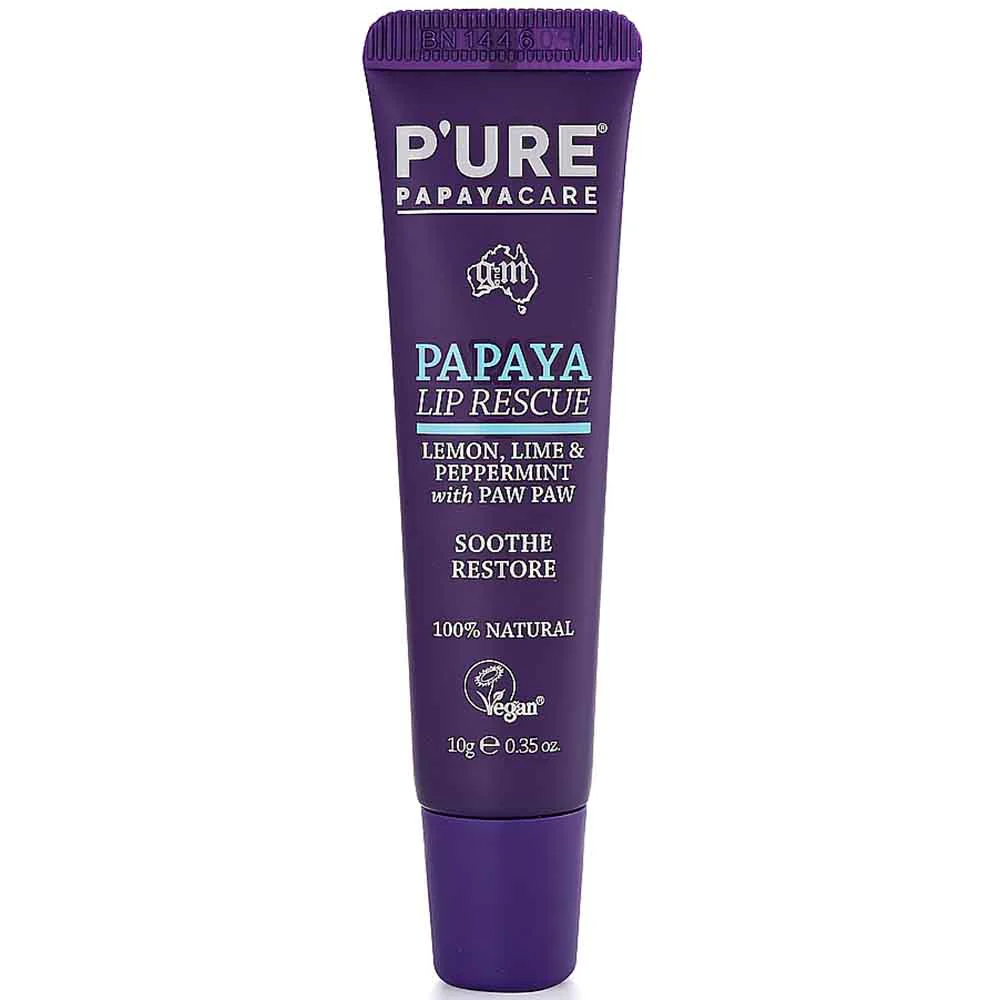 P'URE Papaya Lip Rescue Balm