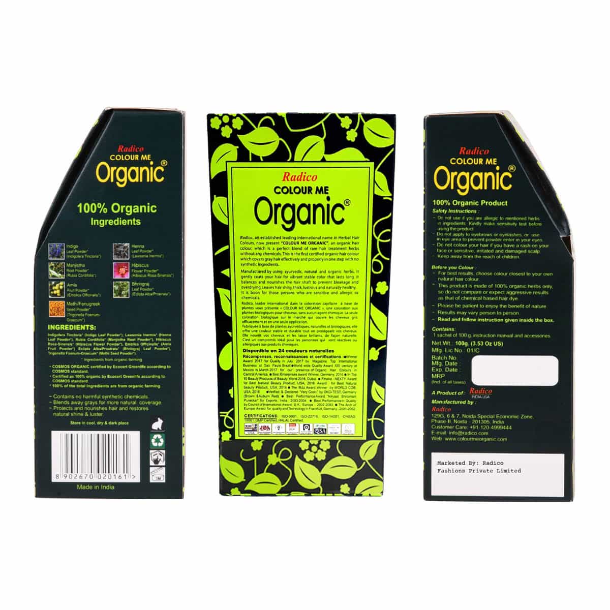 Organic Hair Colour - Brown - Image 4