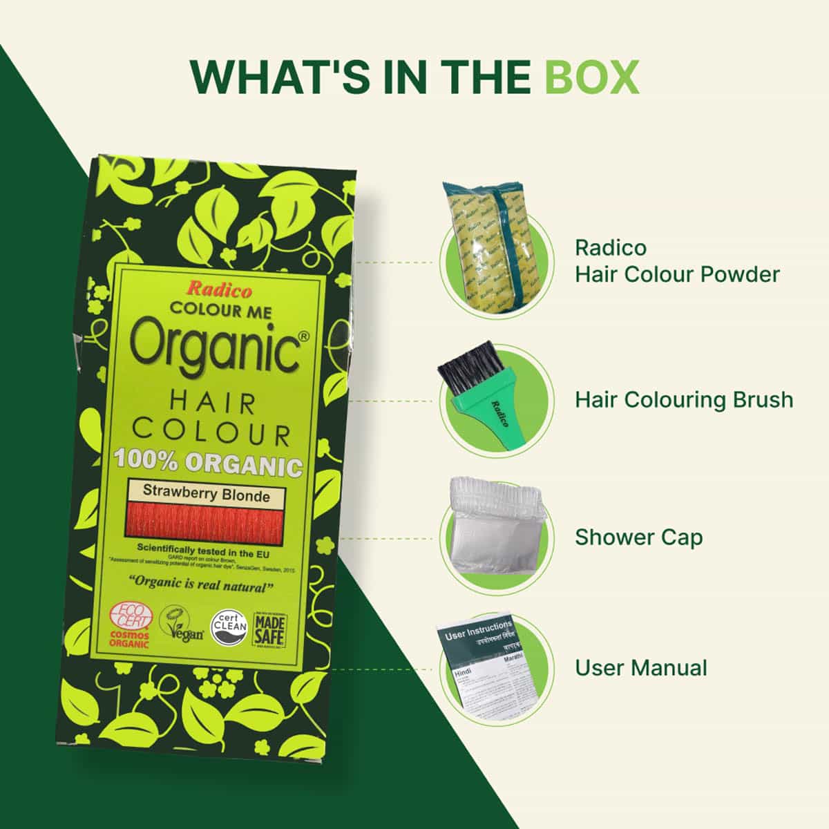 Organic Hair Colour - Strawberry Blonde - Image 5