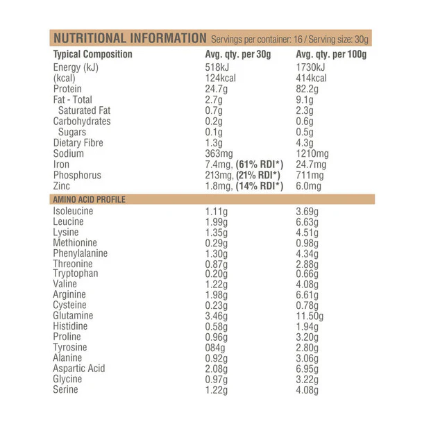 RAW Protein Isolate - Natural - Image 4