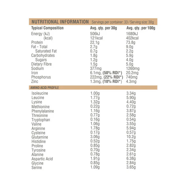 Raw Protein Slim & Tone - Vanilla Cinnamon - Image 3