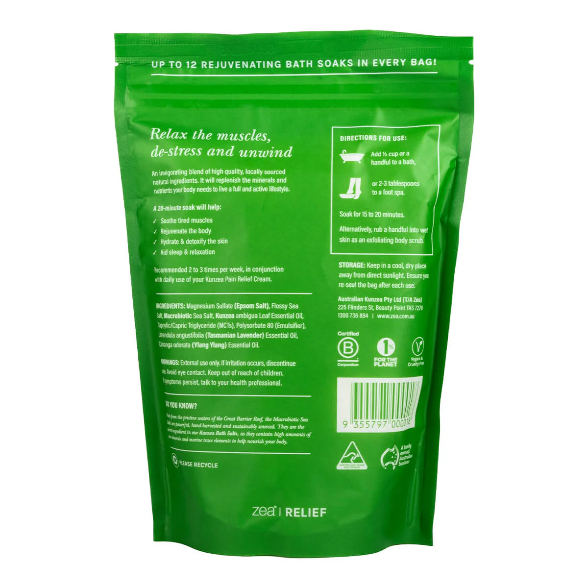 Relief - Kunzea Bath Salts - Image 2