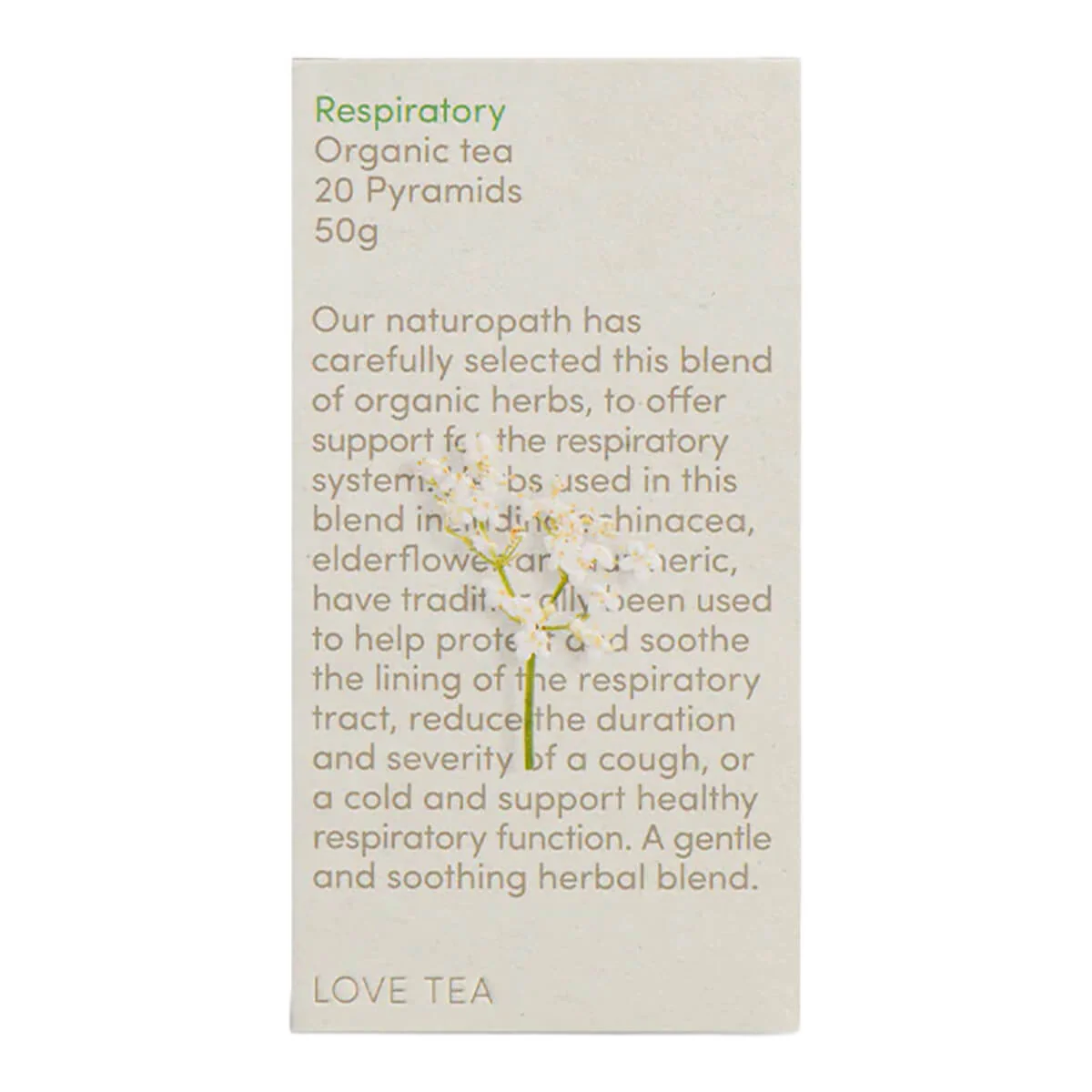 Respiratory Pyramid Tea Bags
