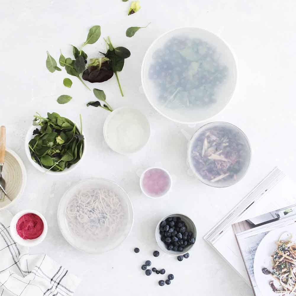 Reusable Silicone Food Covers - Image 2