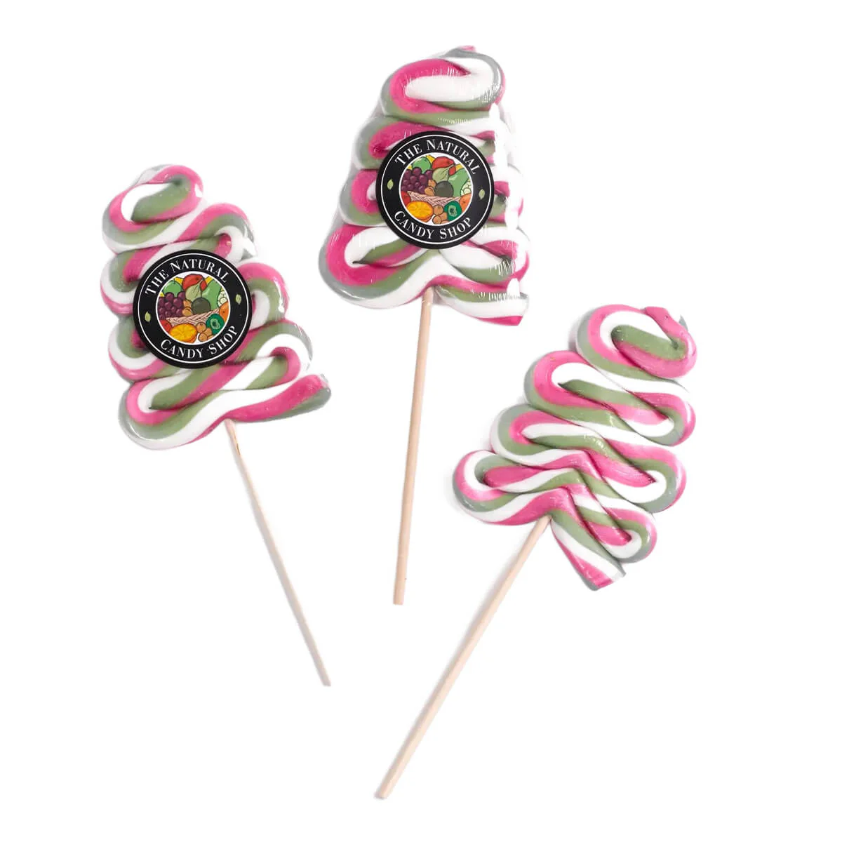 Christmas Tree Swirl Lollipop - Image 2