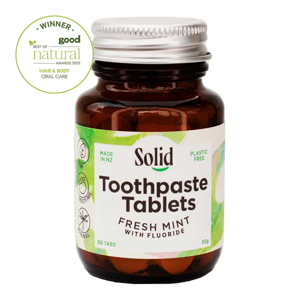 Toothpaste Tablets - Fresh Mint with Fluoride - Image 2