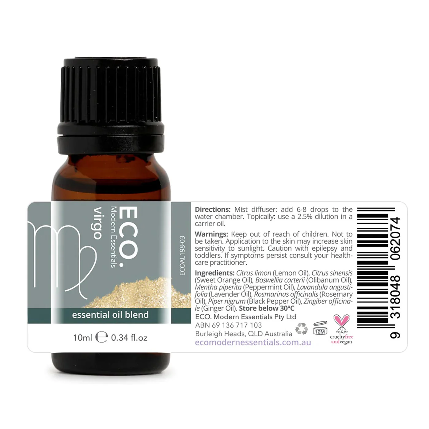 Virgo Zodiac Sign Essential Oil Blend - Image 2