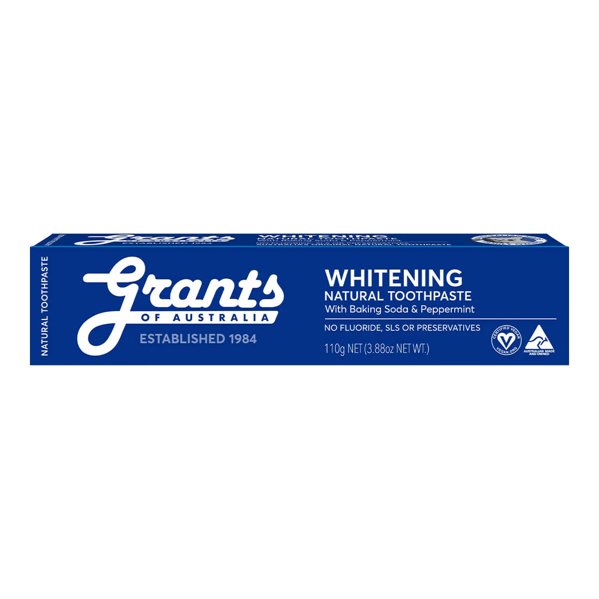 Whitening Natural Toothpaste With Peppermint - Fluoride Free - Image 3