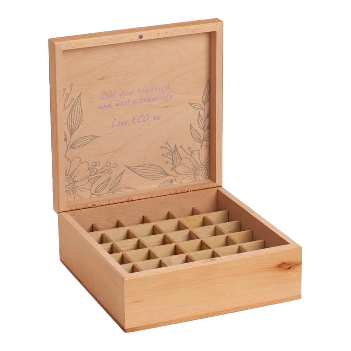 Wooden Essential Oil Storage Box - Image 4