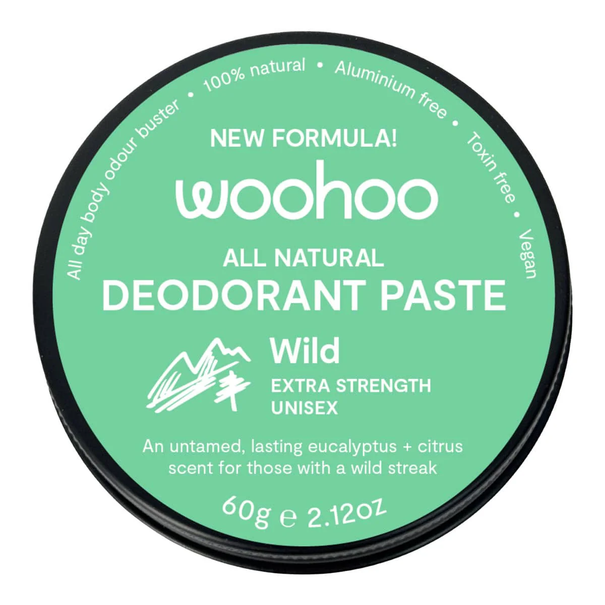 All Natural Deodorant Paste Tin - Wild