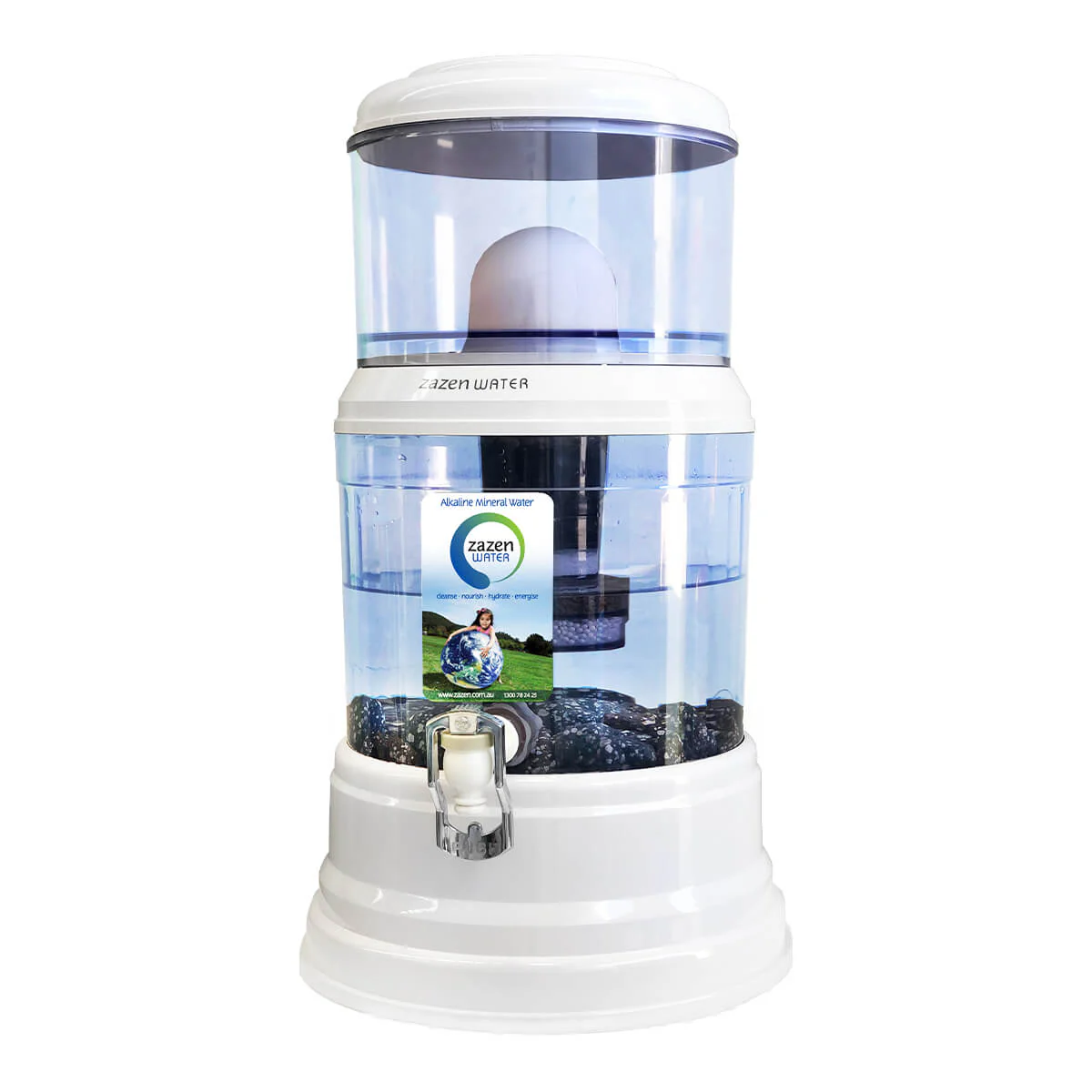 Alkaline Water System - BPA-Free Plastic Bottom Tank