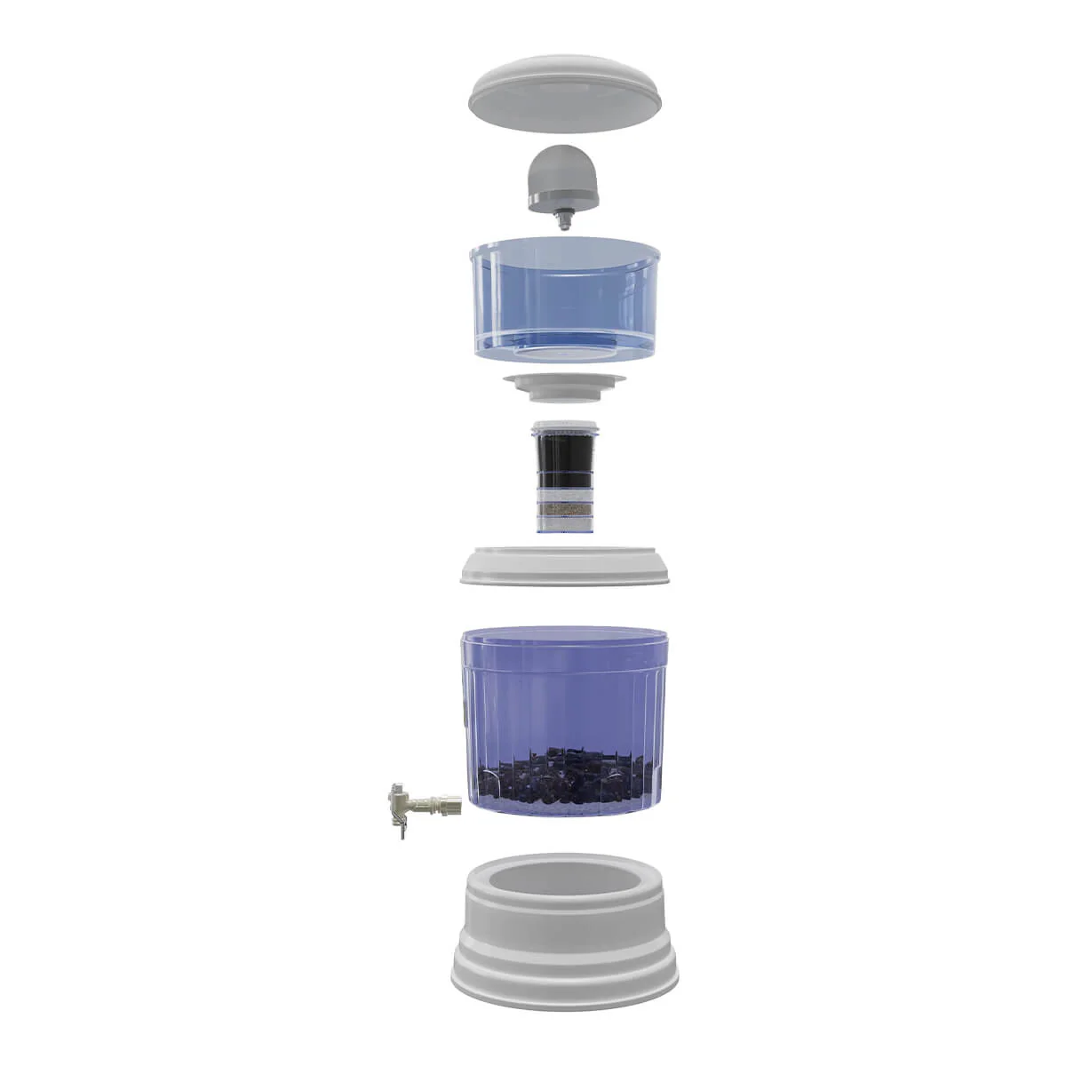 Alkaline Water System - BPA-Free Plastic Bottom Tank - Image 2