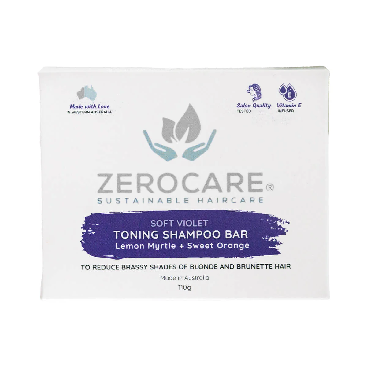 Soft Violet Toning Shampoo Bar